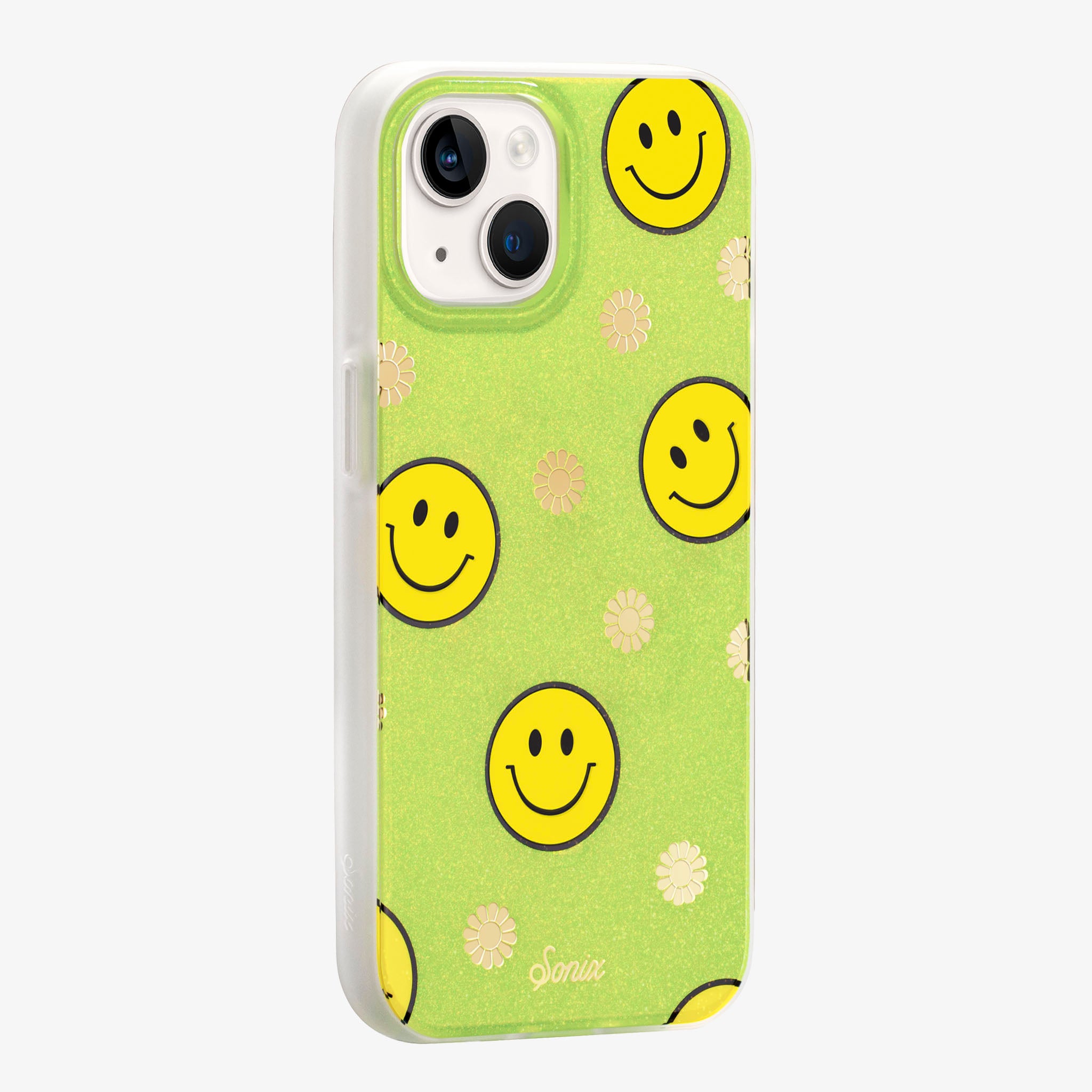 Neon Smiley Yellow Magsafe® Compatible iPhone Case