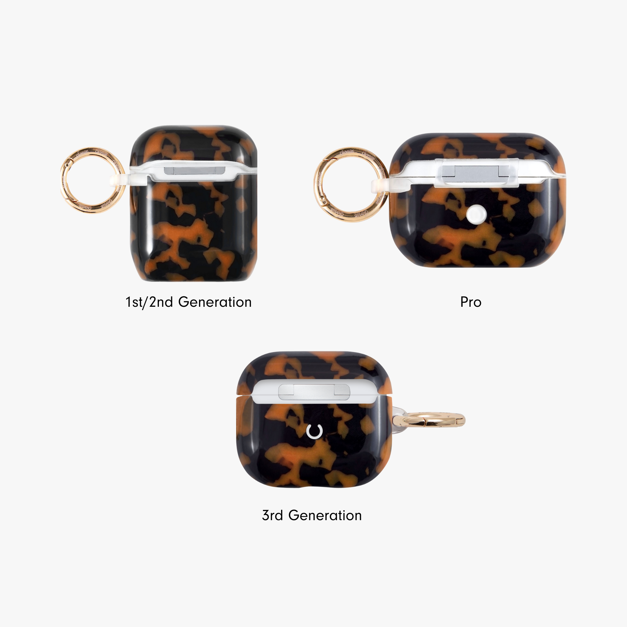 Brown Tort AirPods Case