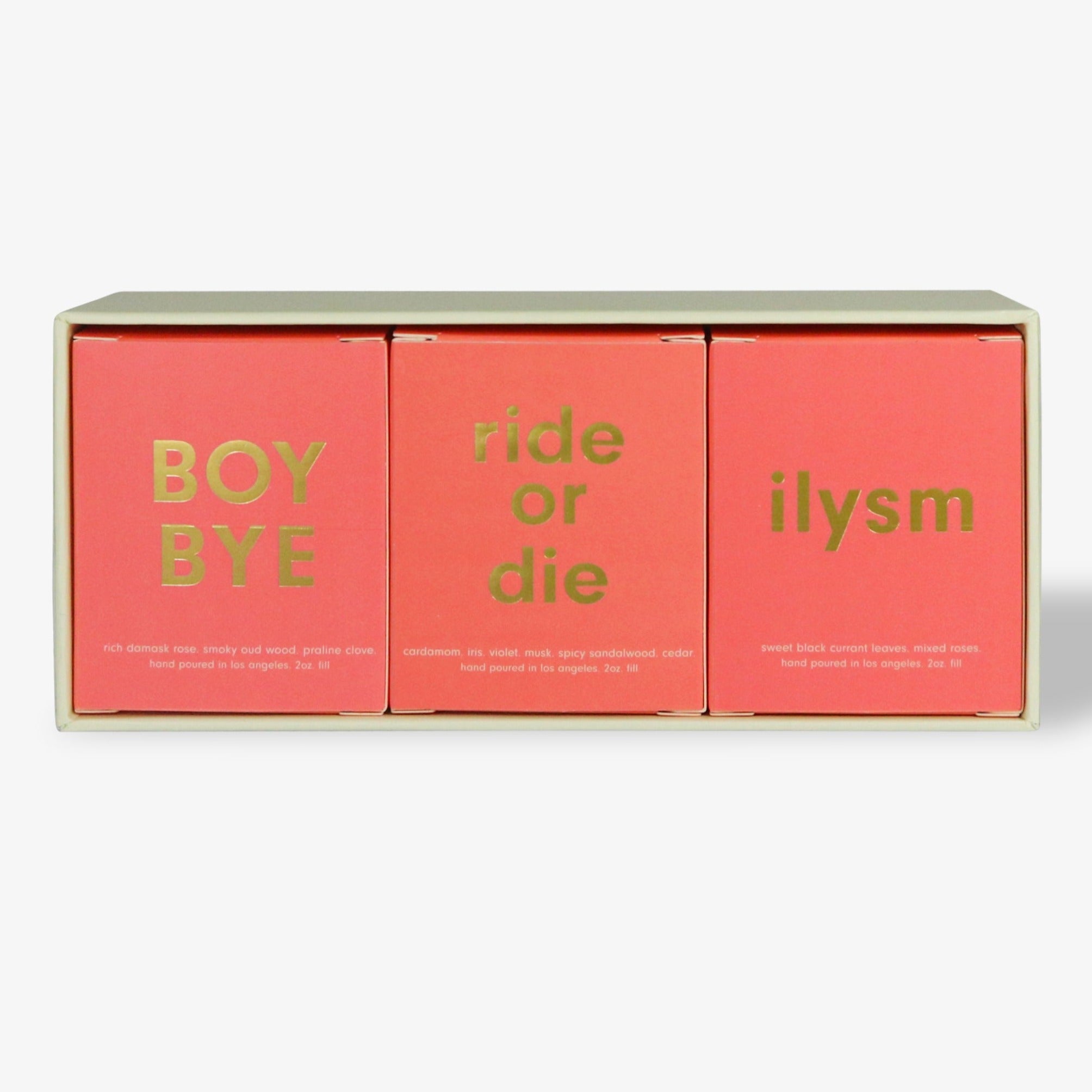 Accessories - XOXO Candle Set