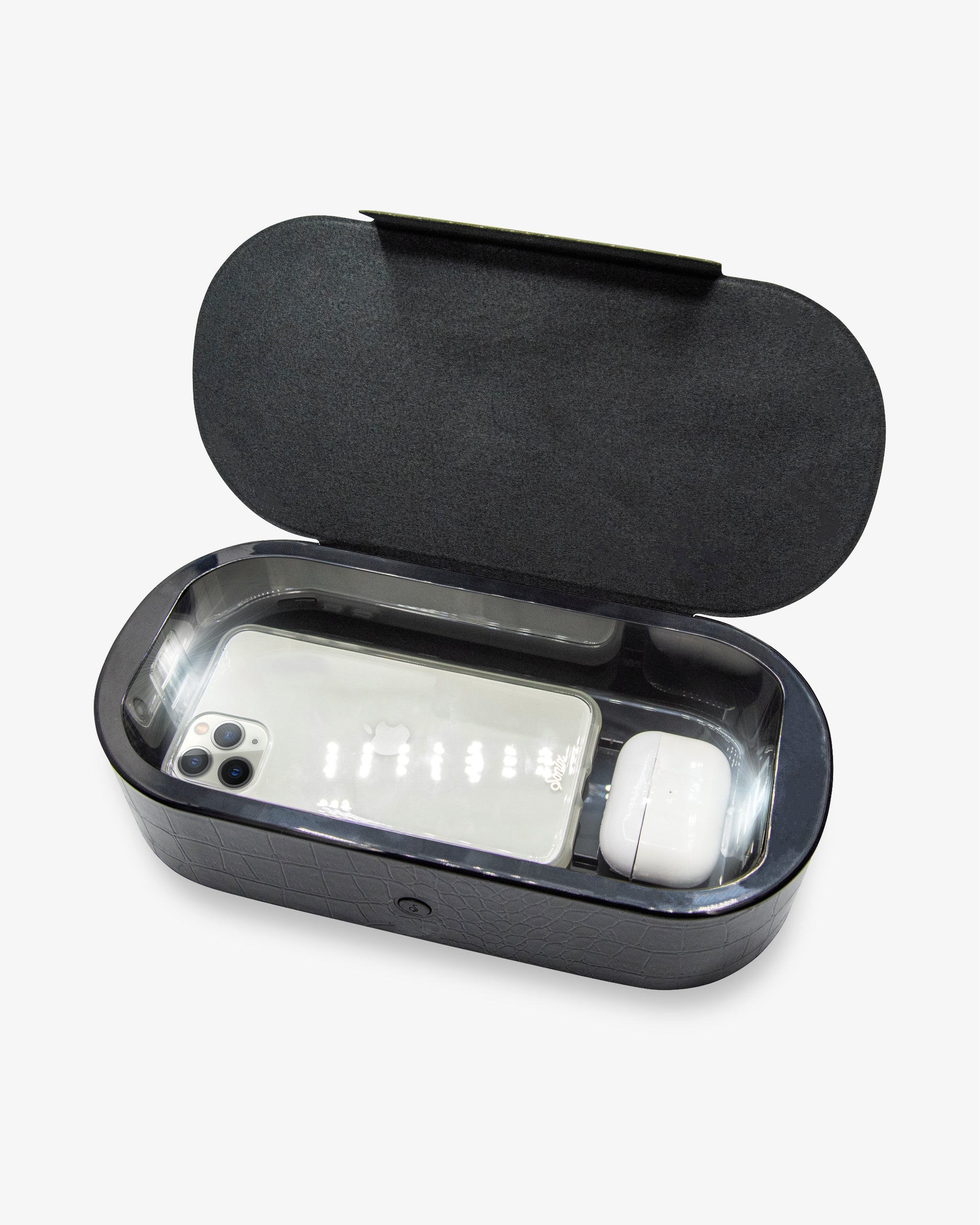 Essentials - Beyond UV+O3 Sanitizing Box- Black Croc