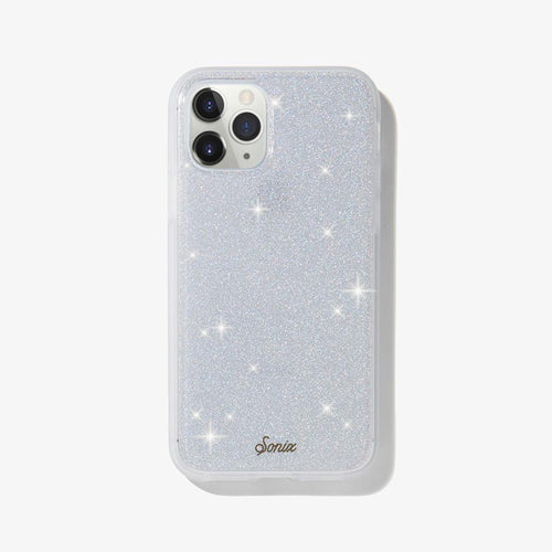 glitter holograph design shown on an iphone 11