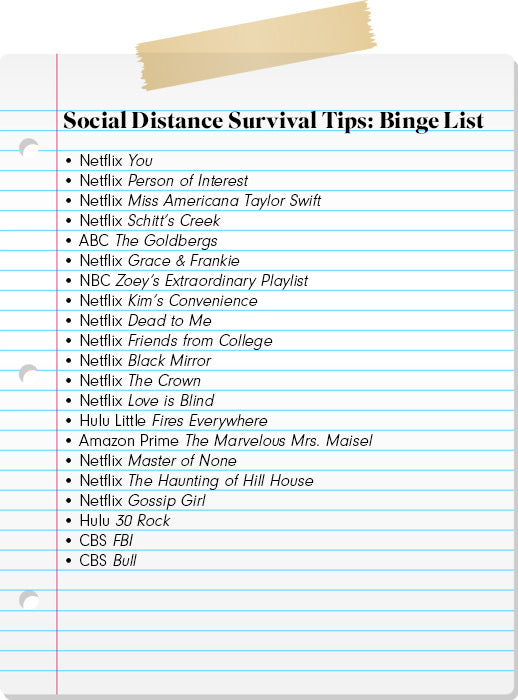 Social Distance Survival Tips: Day 4