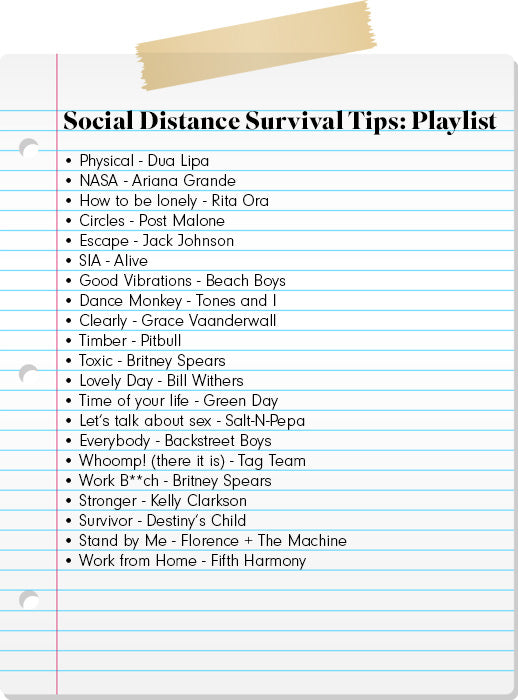 Social Distance Survival Tips: Day 1