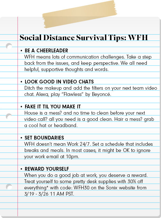 Social Distance Survival Tips: Day 3