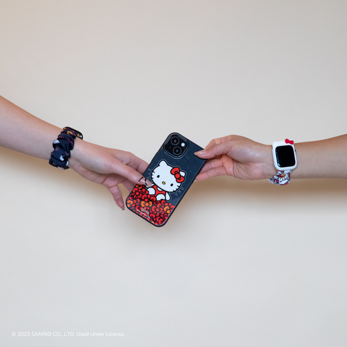 Classic Hello Kitty® Black Scrunchie Apple Watch® Band
