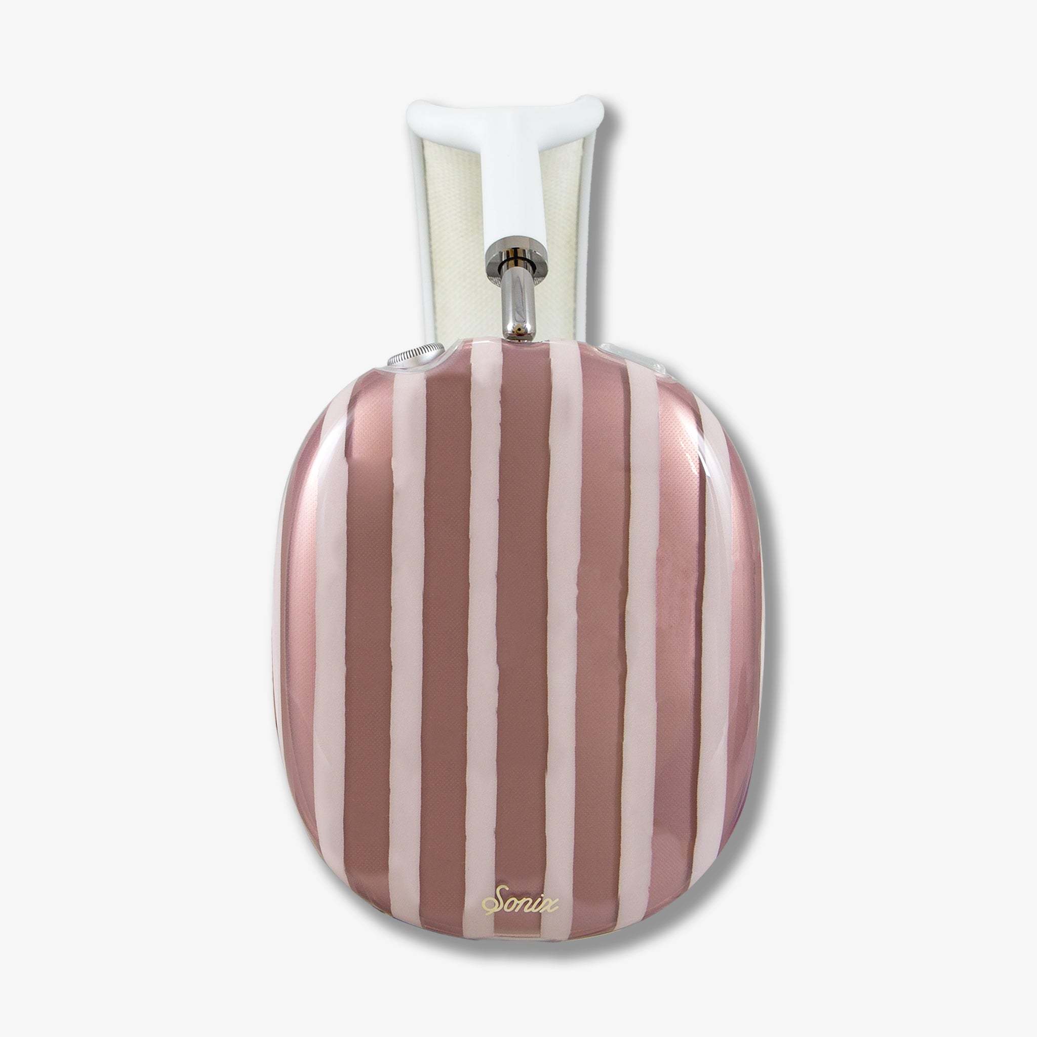 Abstract Stripe AirPods Max Cover - Nude