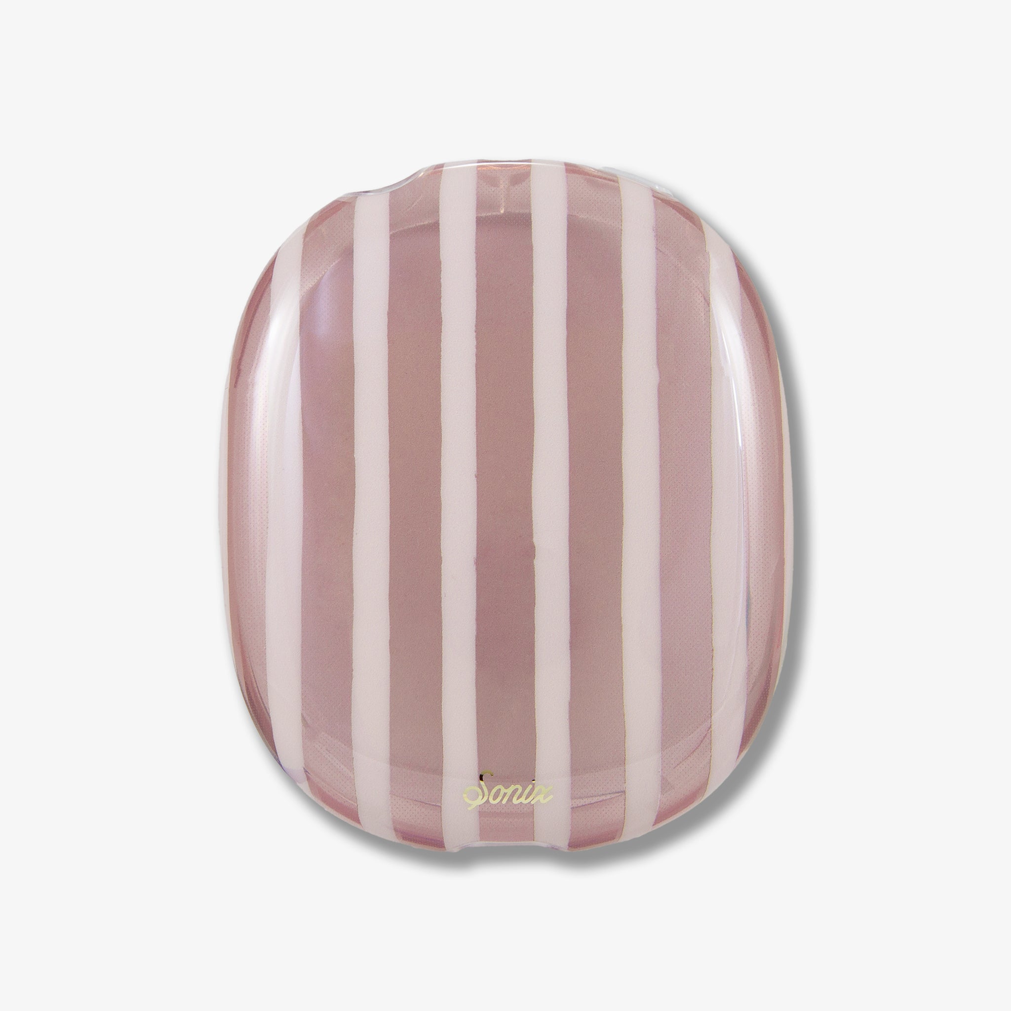Abstract Stripe AirPods Max Cover - Nude