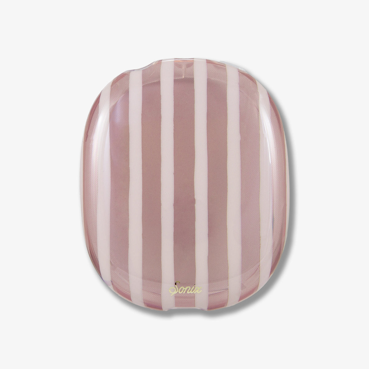 Abstract Stripe AirPods Max Cover - Nude