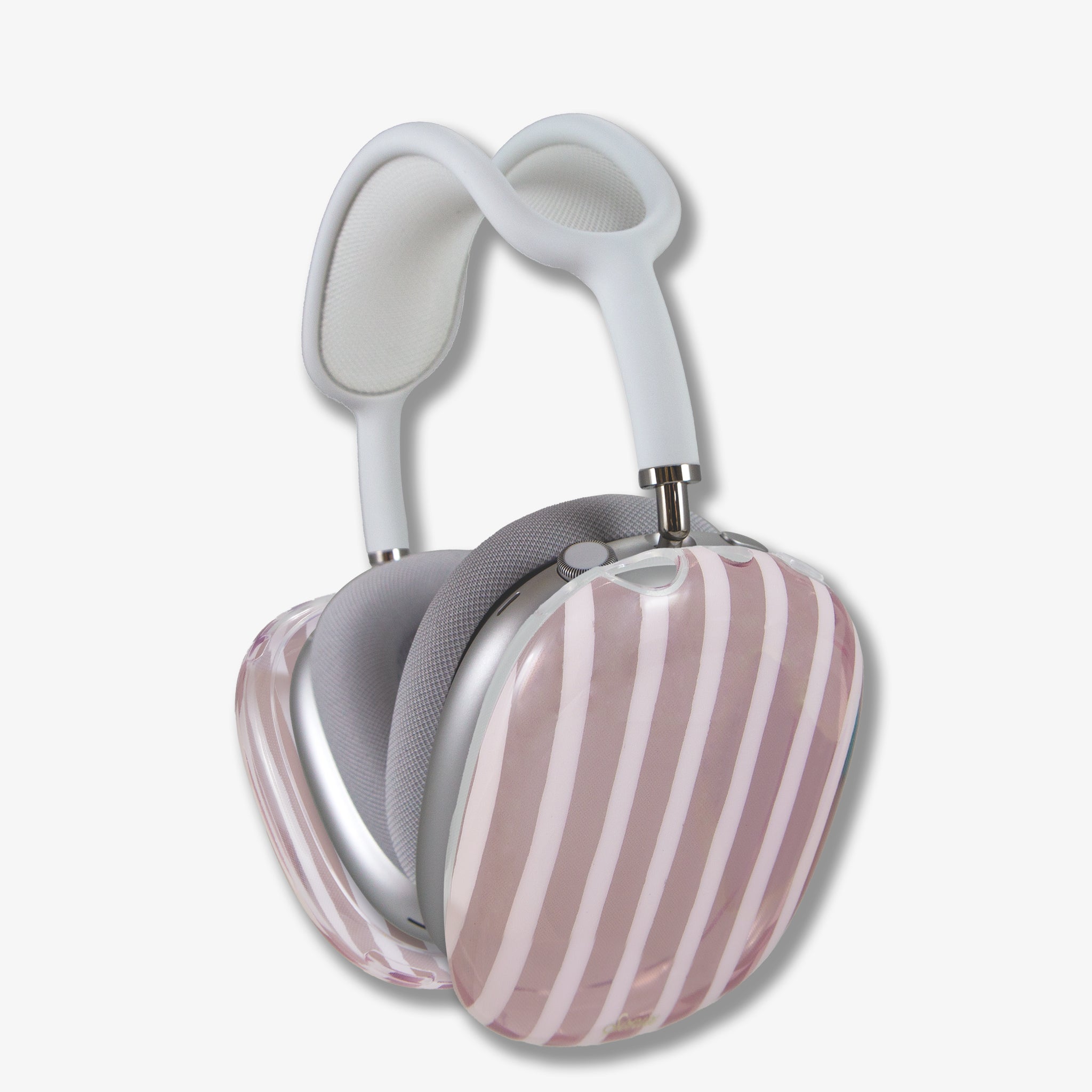 Abstract Stripe AirPods Max Cover - Nude