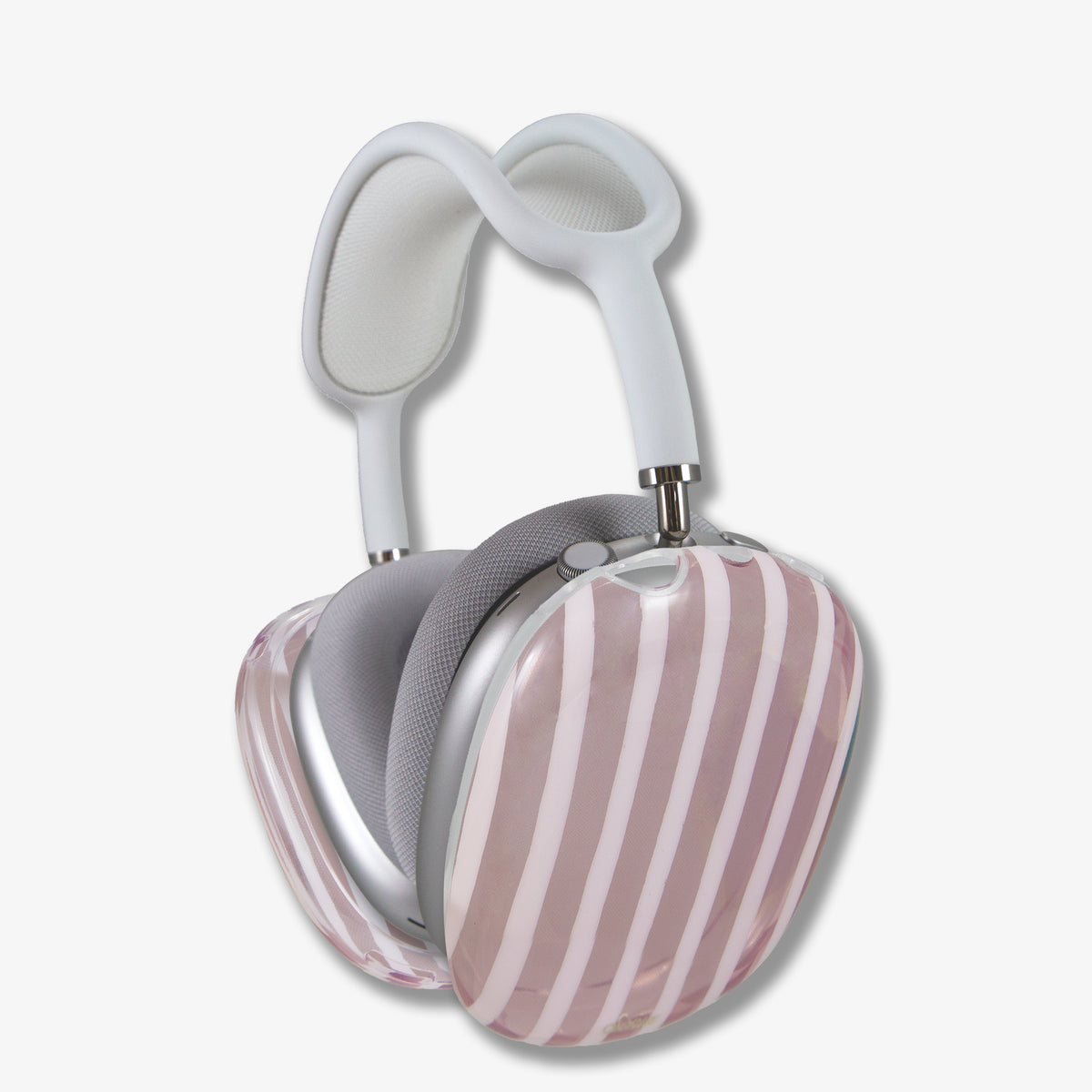 Abstract Stripe AirPods Max Cover - Nude