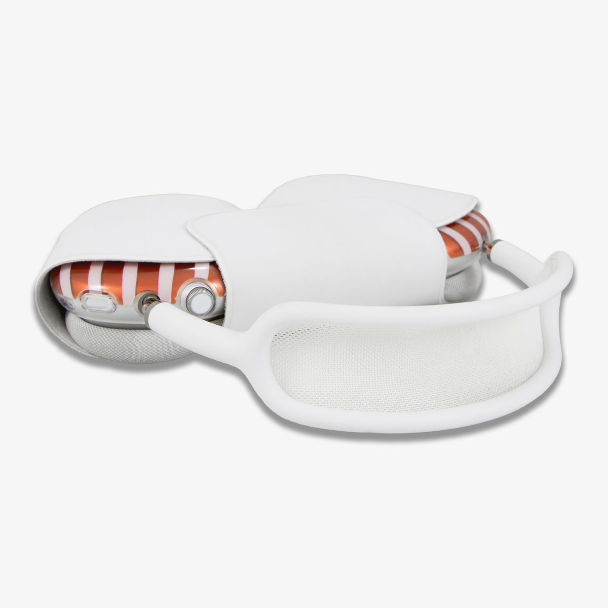 Abstract Stripe AirPods Max Cover - Pumpkin