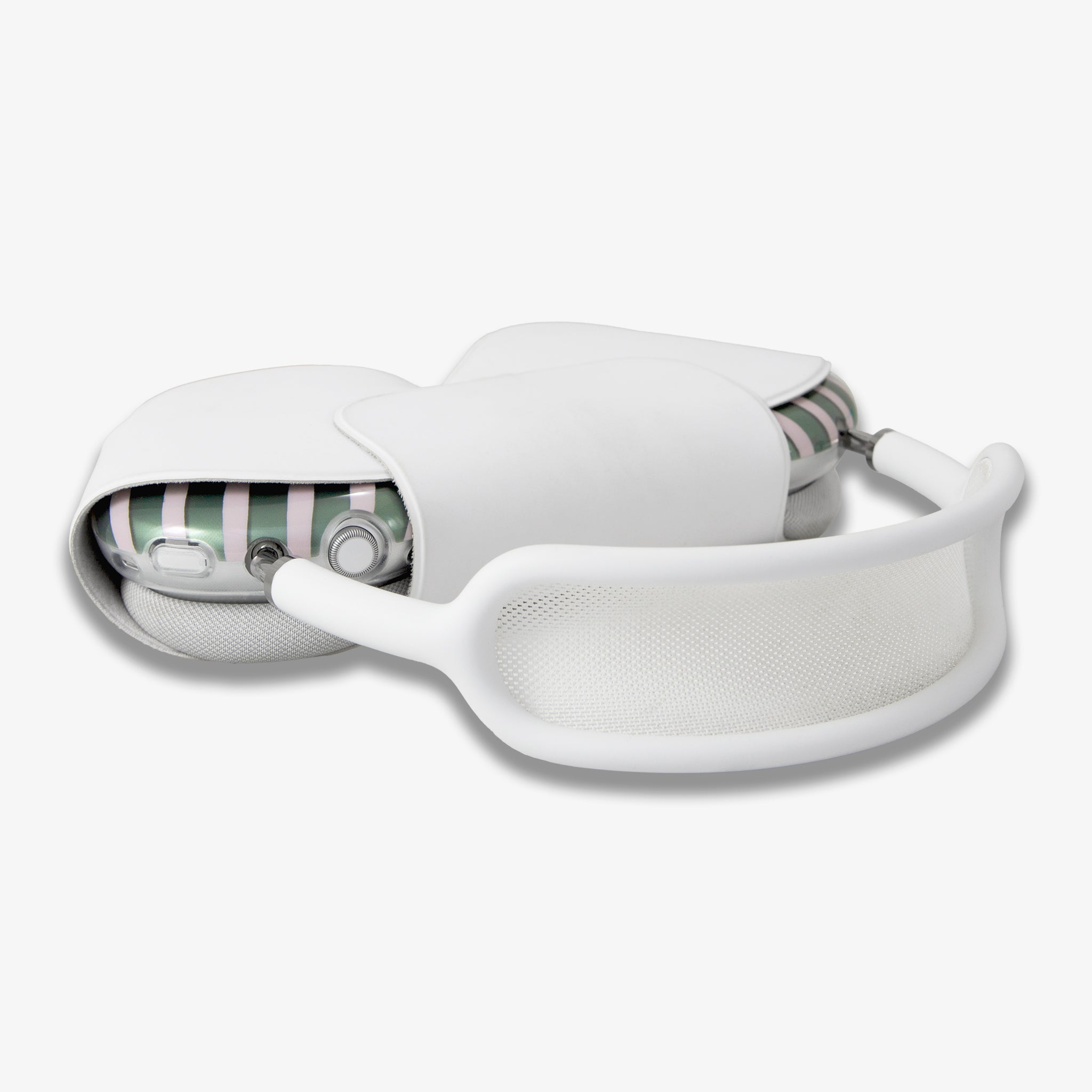 Abstract Stripe AirPods Max Cover - Sage