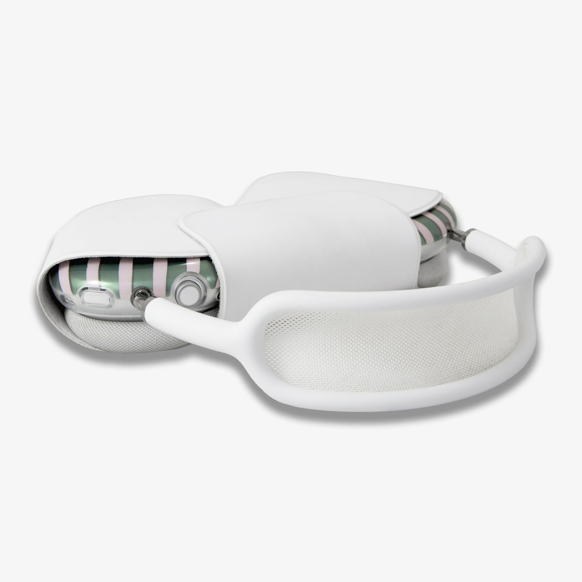 Abstract Stripe AirPods Max Cover - Sage
