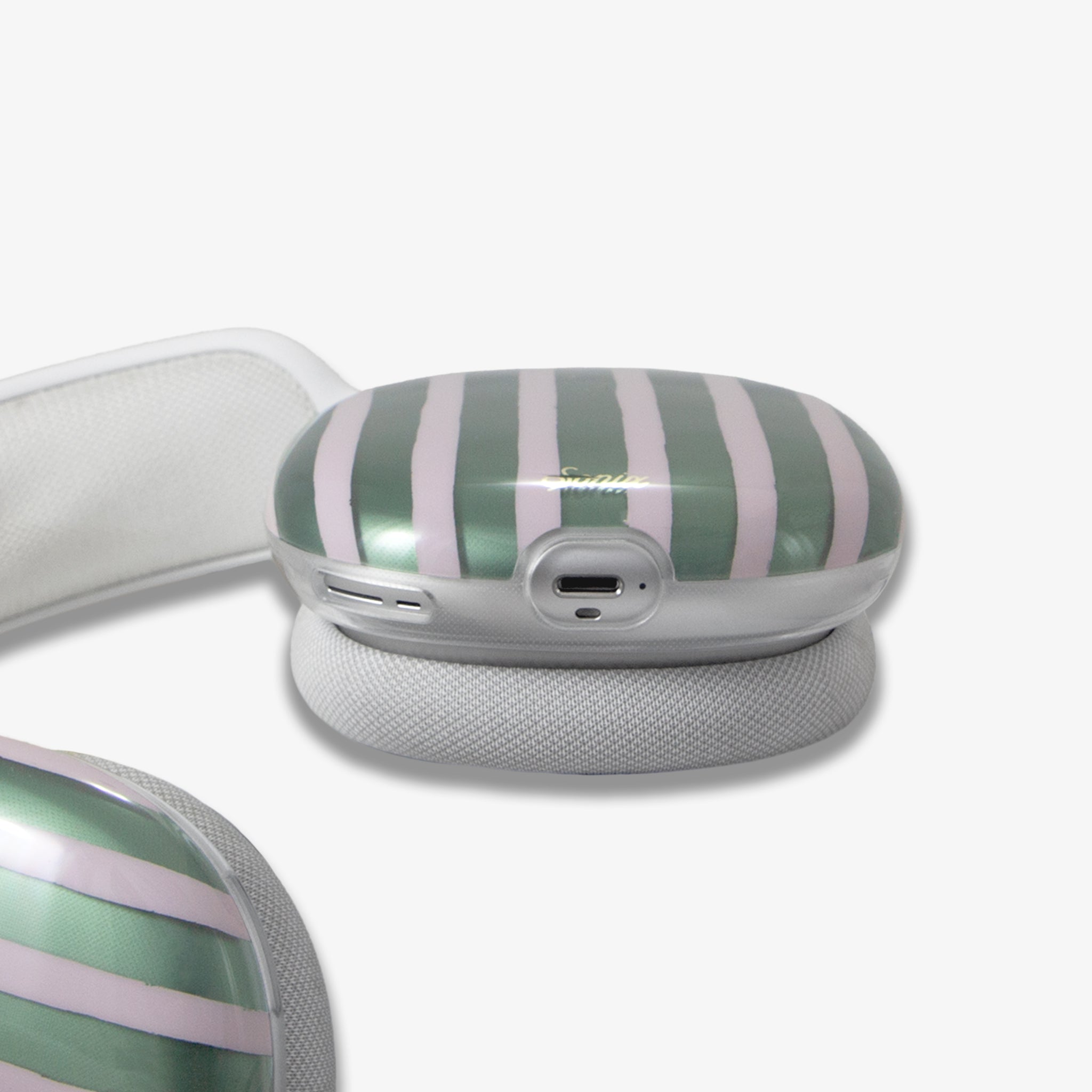Abstract Stripe AirPods Max Cover - Sage