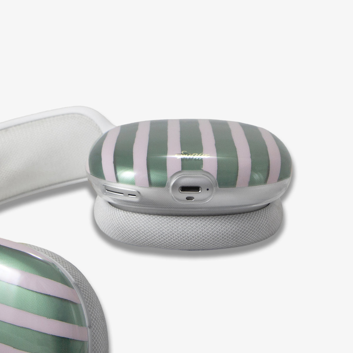 Abstract Stripe AirPods Max Cover - Sage