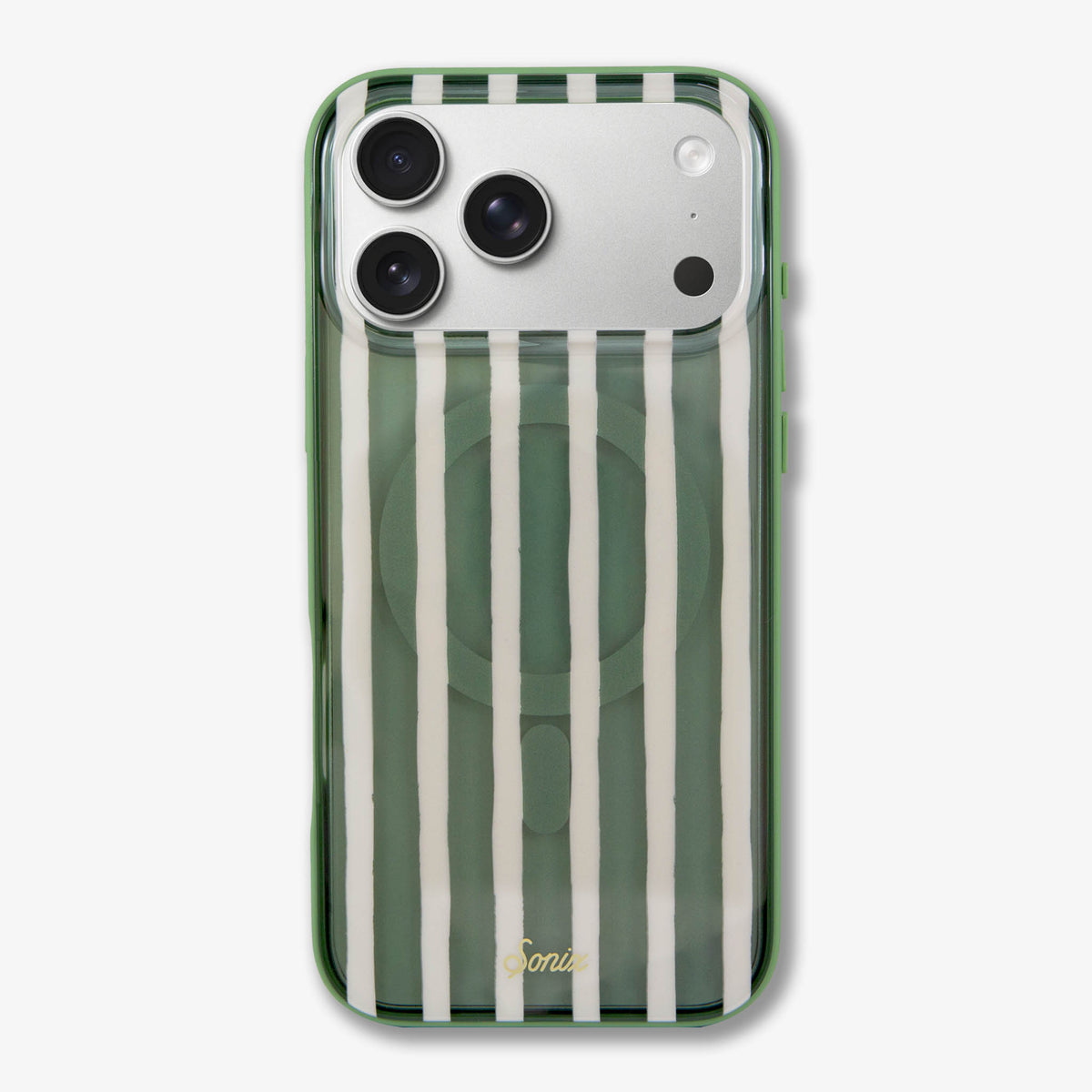 Sonix iPhone 17 MagSafe Case - Abstract Stripe Sage Sonix iPhone 17 MagSafe Case - Abstract Stripe Sage