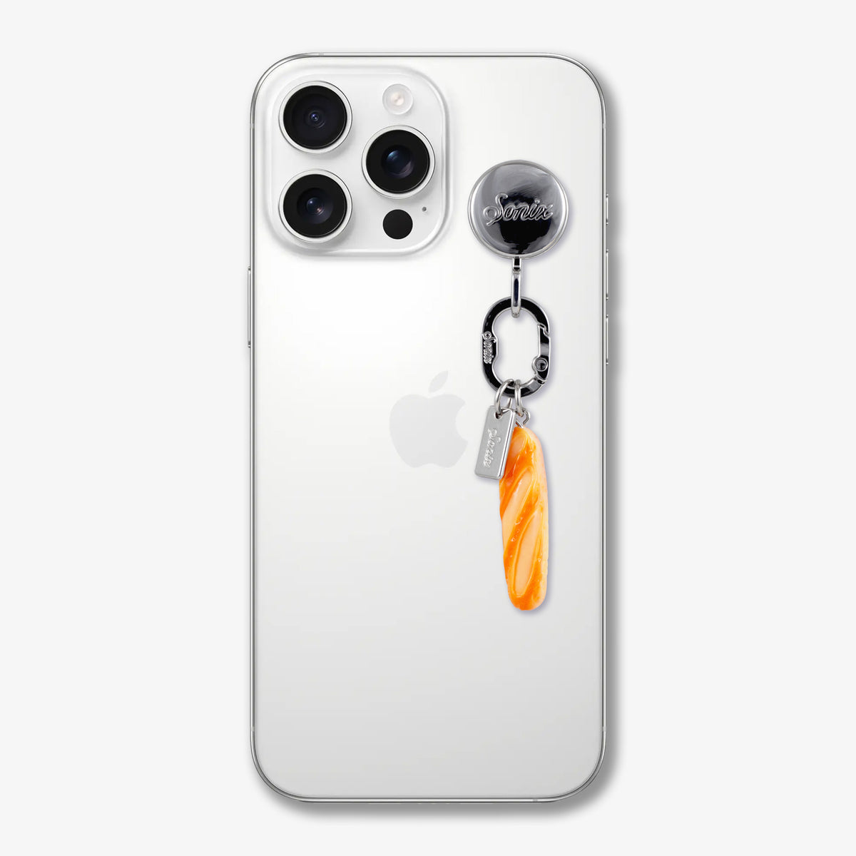 Adhesive Phone Hooks with Charms - Baguette