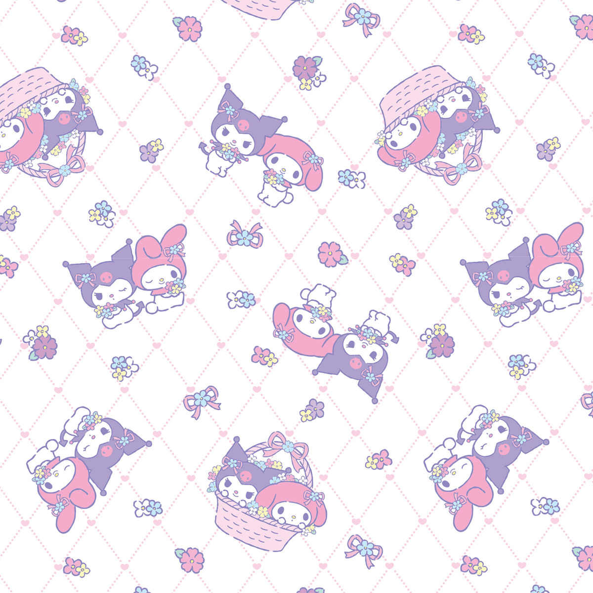 My Melody™ and Kuromi™ Scrunchie Apple Watch® Band | Sonix