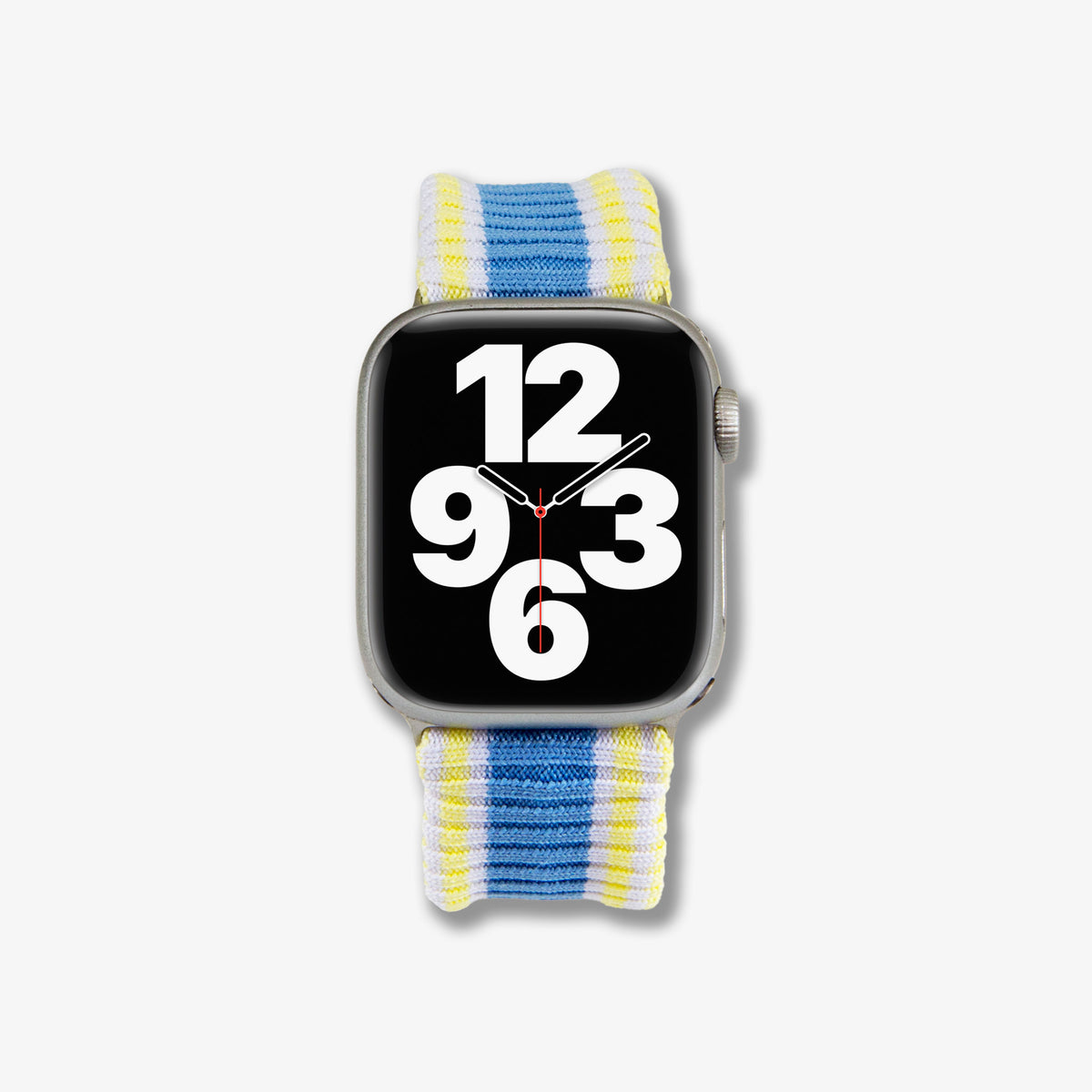 Knit Apple Watch® Band - Yellow + Blue