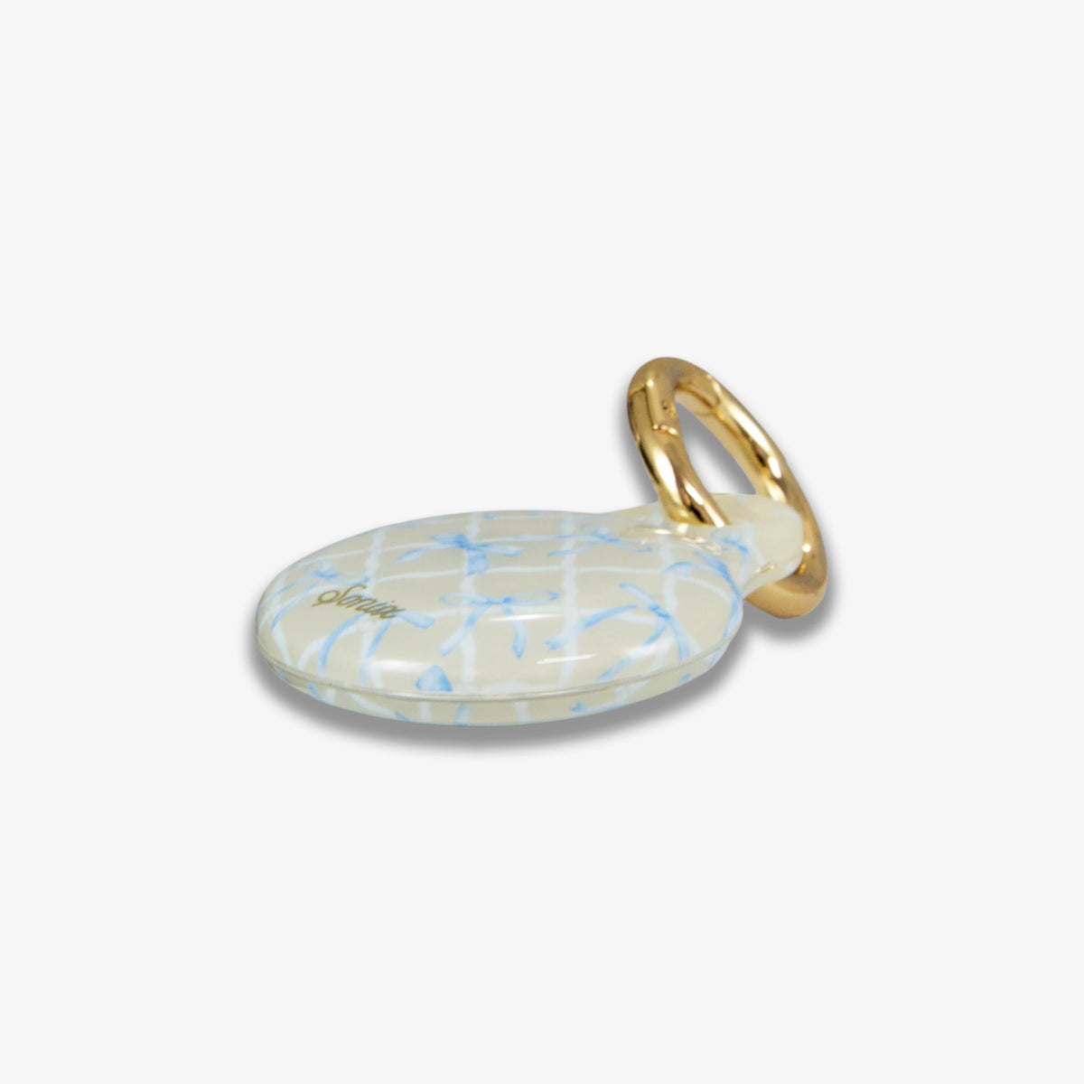 AirTag® Cover - Blue Bows