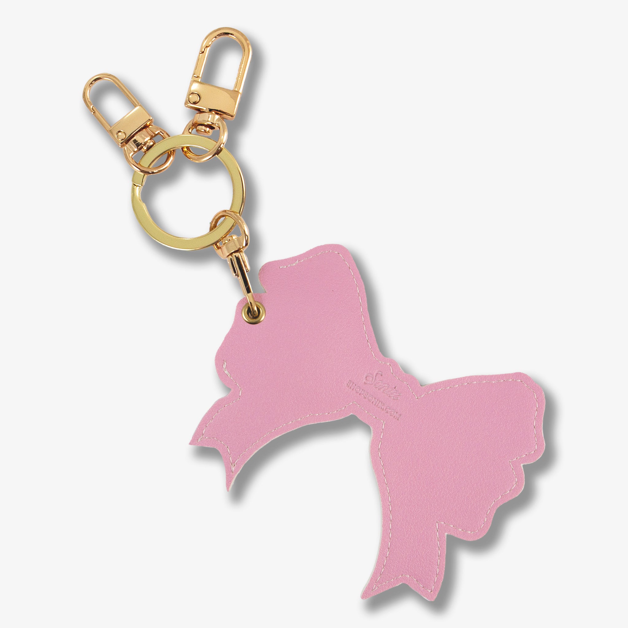 AirTag® Keychain - Pink Bow