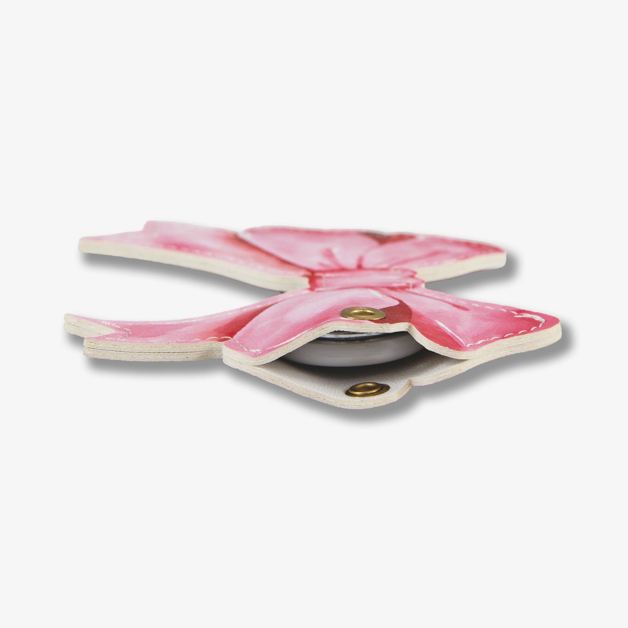 AirTag® Keychain - Pink Bow