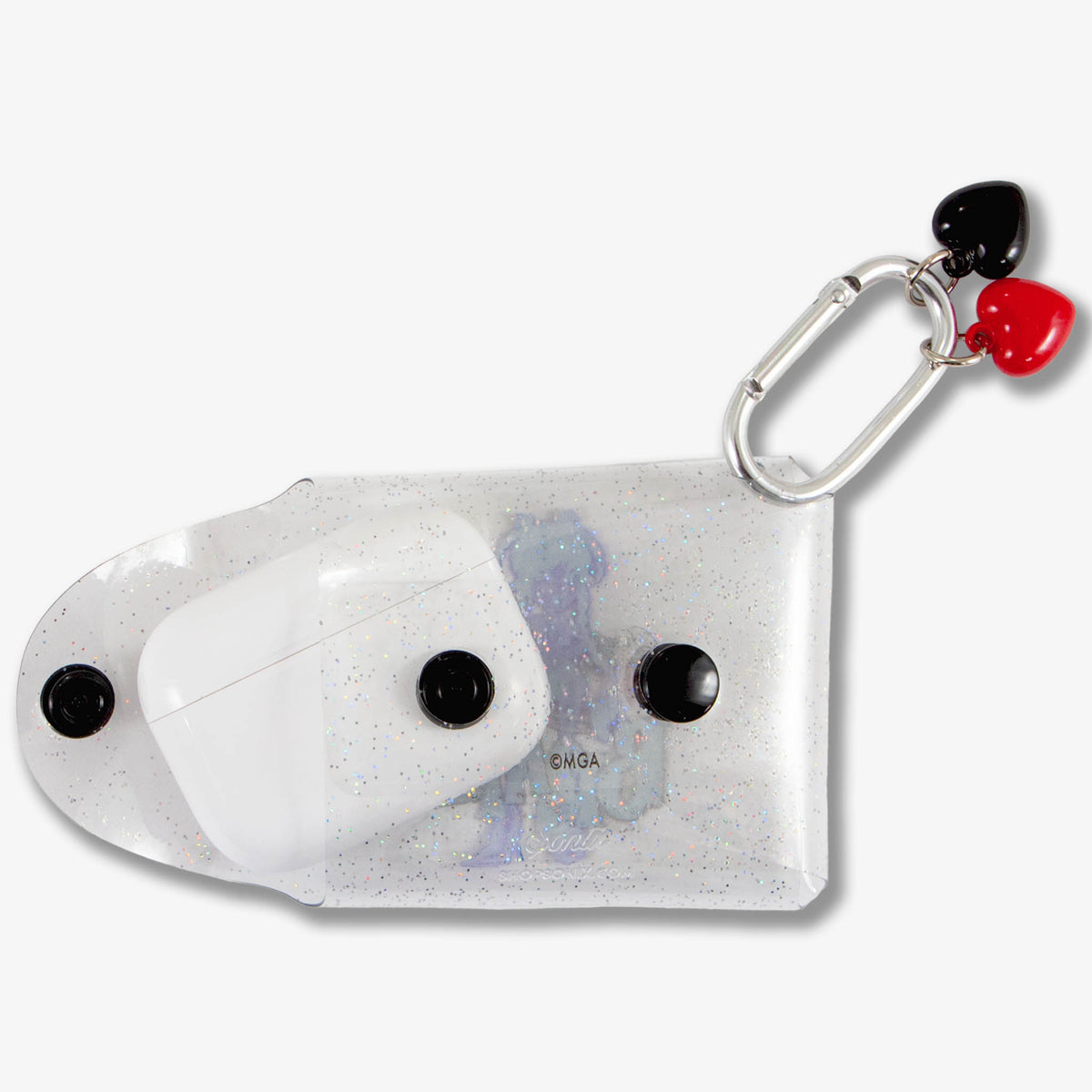 Bratz™ Transparent Earbud Pouch - Jade