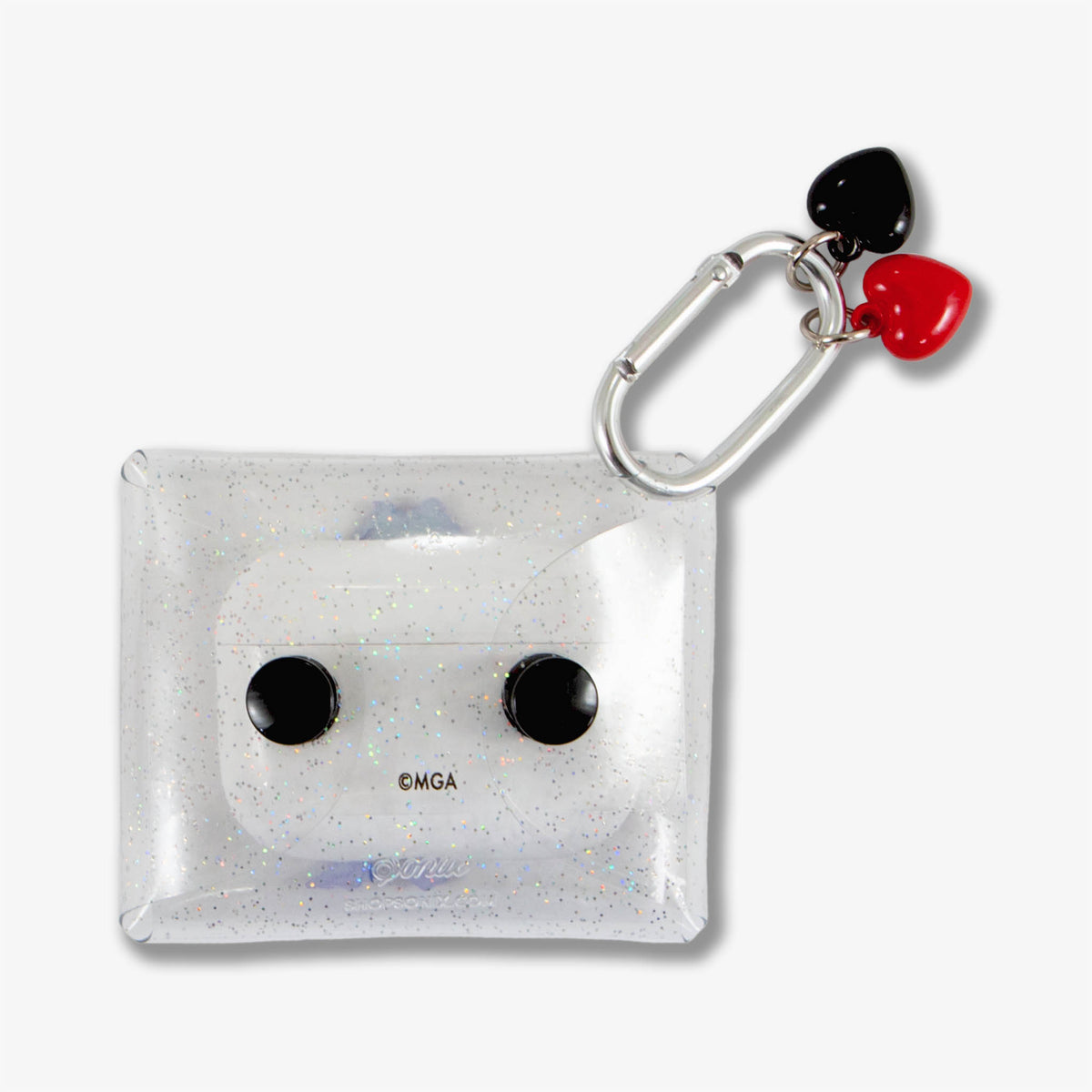Bratz™ Transparent Earbud Pouch - Jade