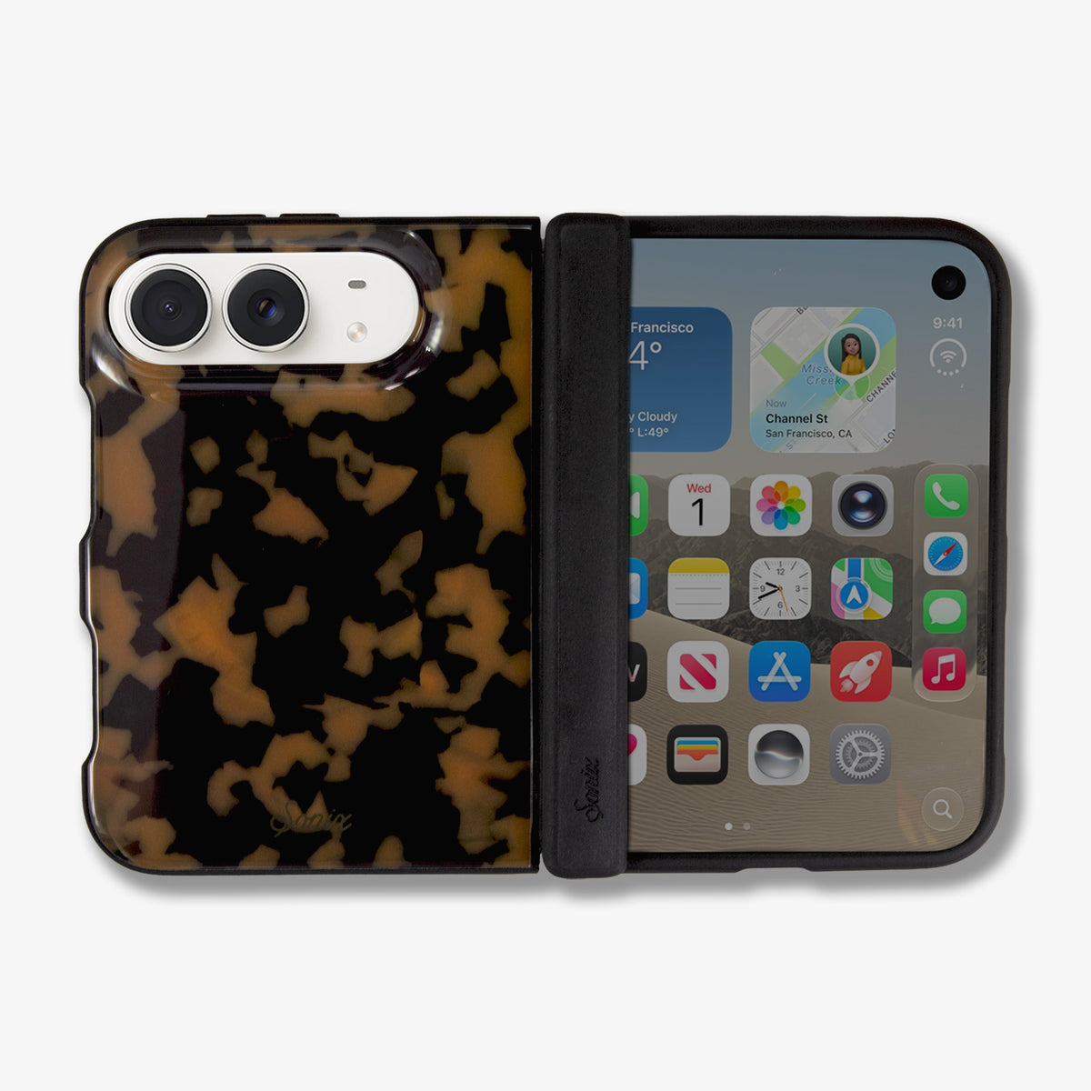 Brown Tort MagSafe® Compatible iPhone Case