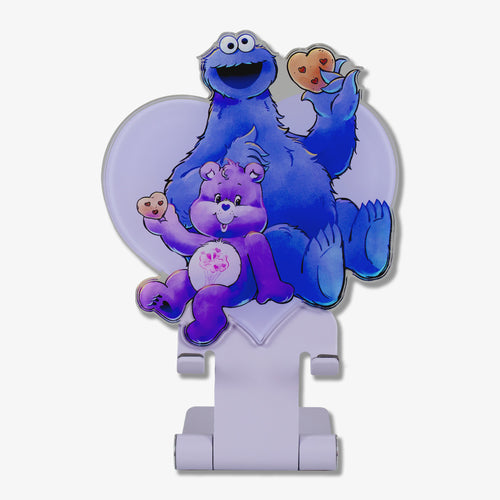 Character Phone Stand - Care Bears™ x Sesame Street Purple