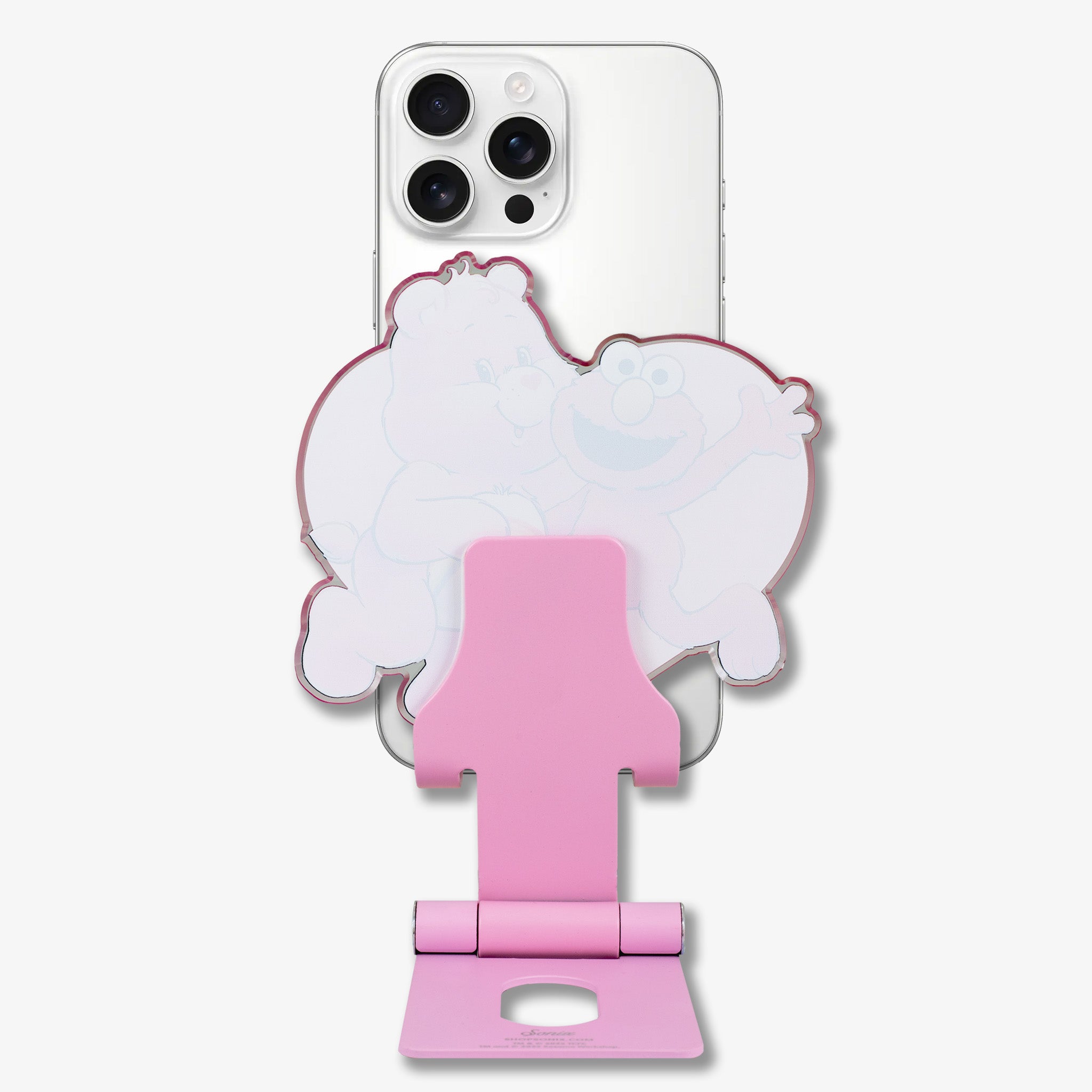 Character Phone Stand - Care Bears™ x Sesame Street Pink