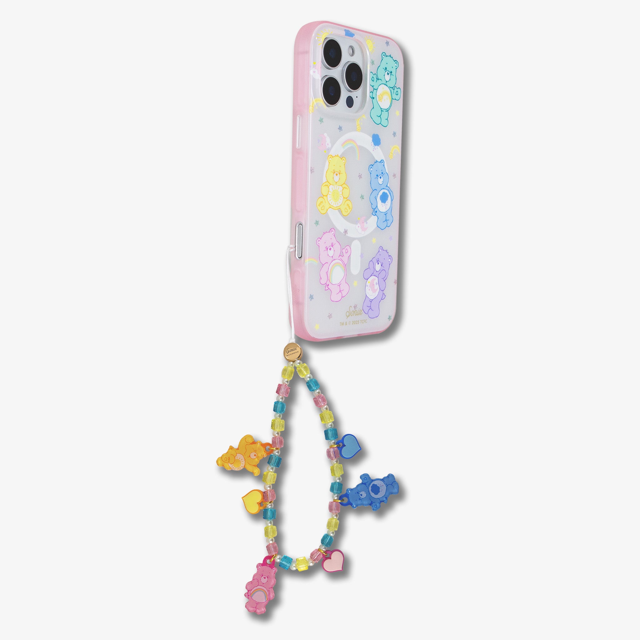 Beaded Wristlet with Charm - Care Bears™ Pastel