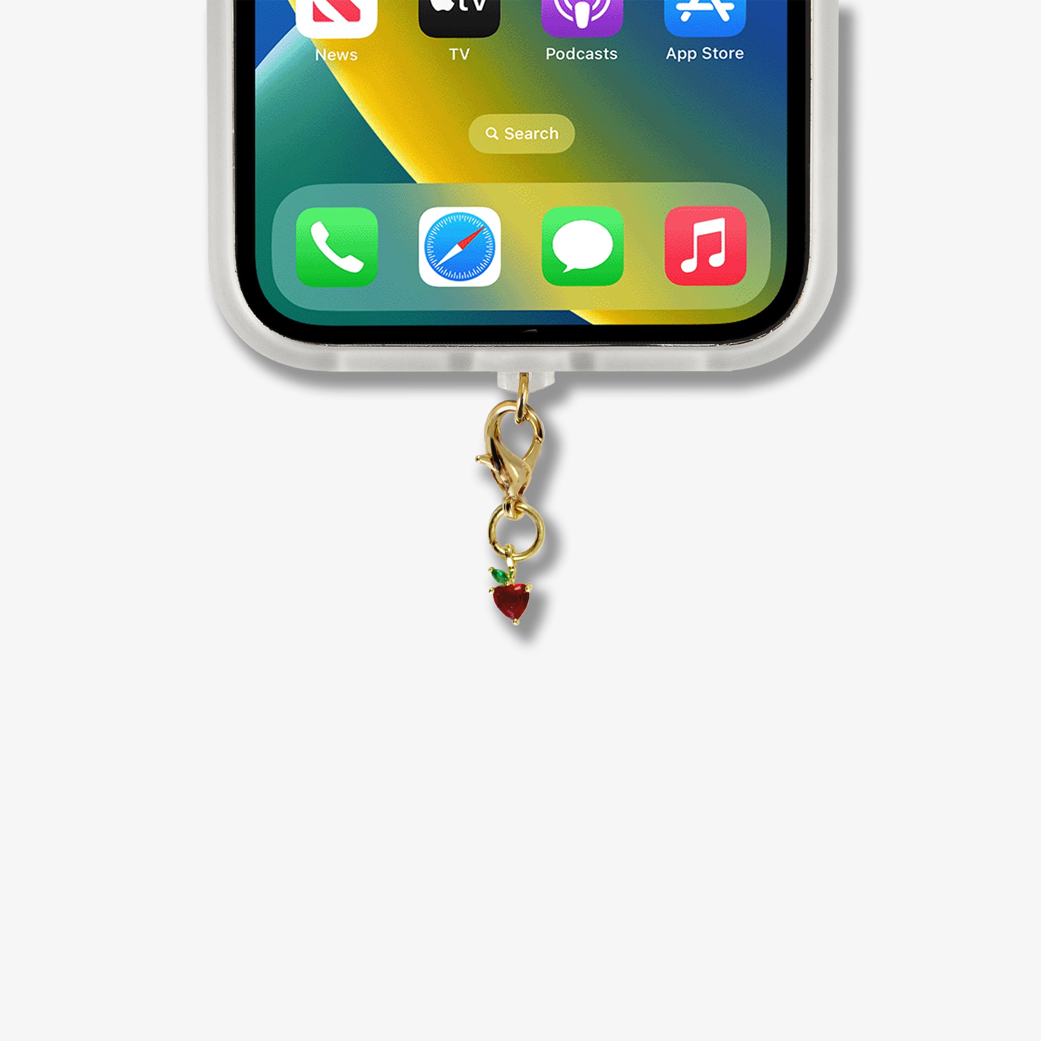 Charging Port Charms 3pk - Crystal Fruits