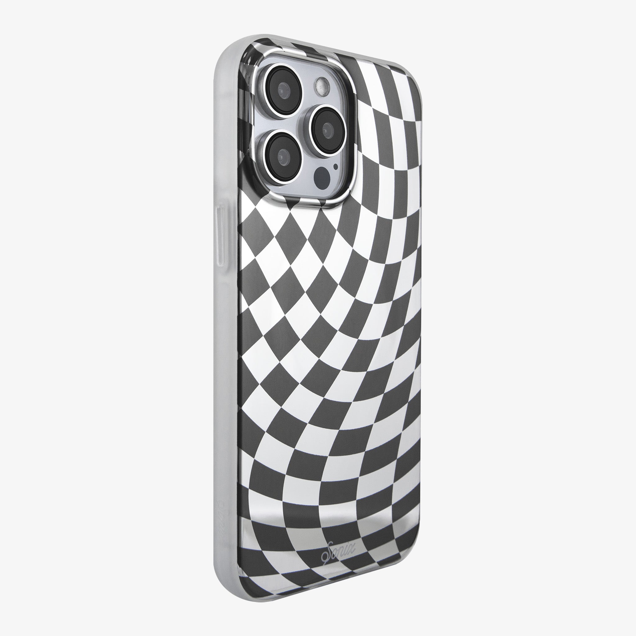 Checkmate Black/Silver MagSafe® Compatible iPhone Case