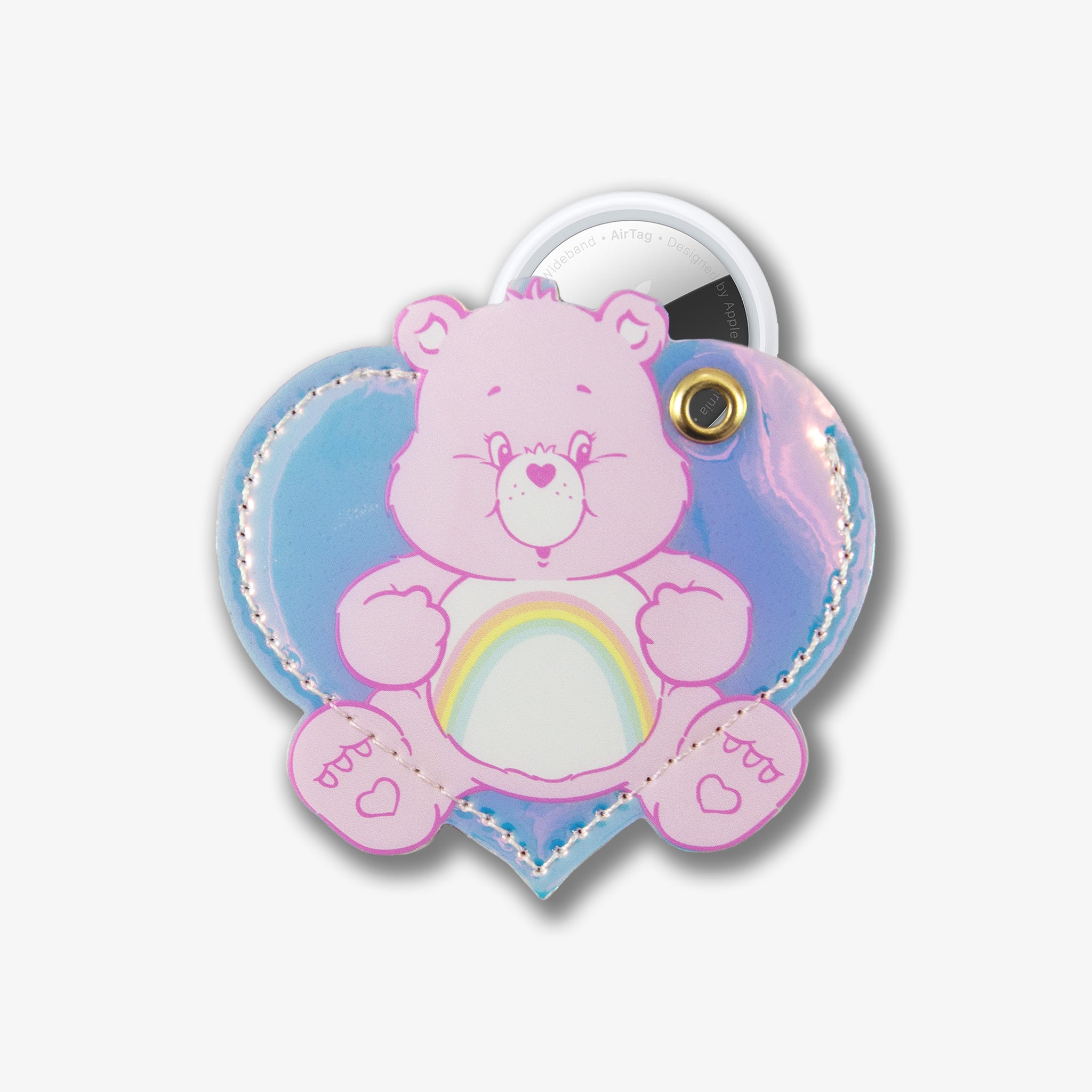 AirTag® Keychain - Care Bears™ Cheer Bear
