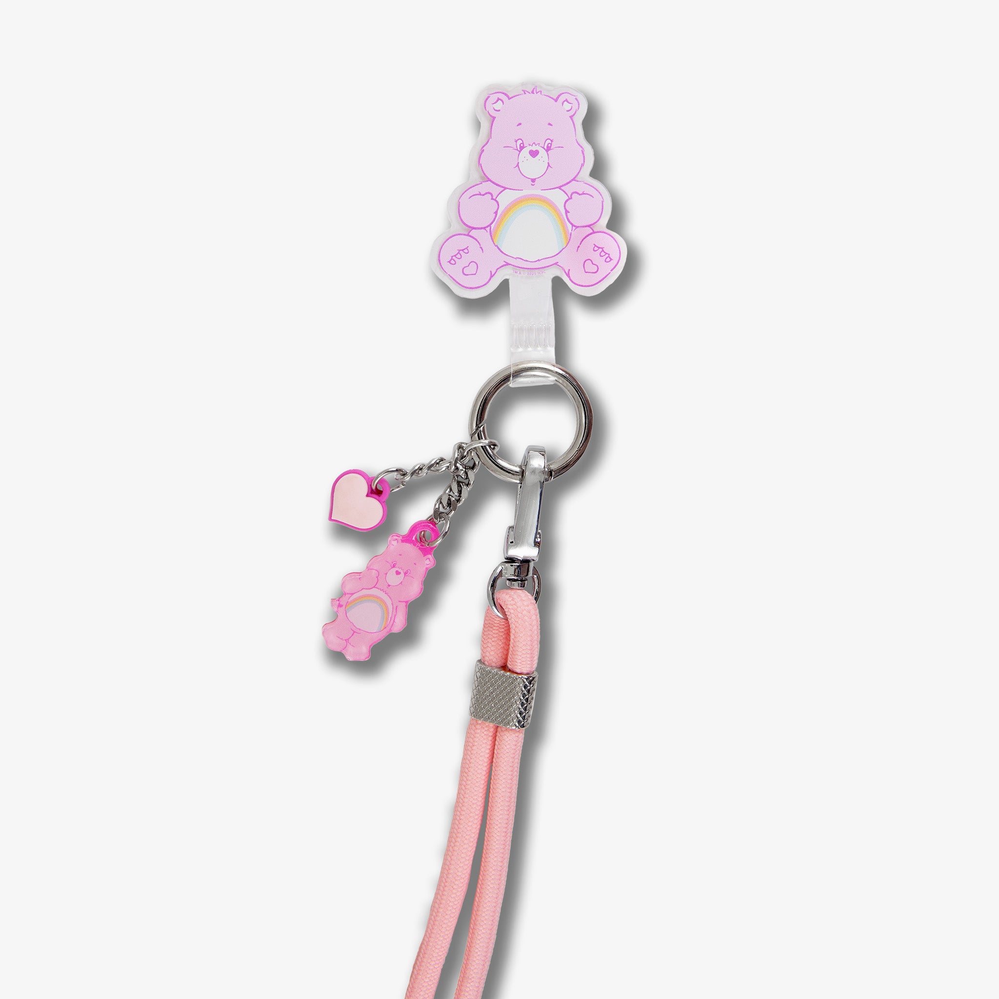 Care Bears™ Crossbody Phone Strap with Charms - Cheer Bear