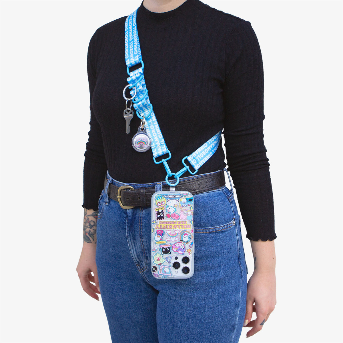 Hello Kitty® & Friends Utility Crossbody Phone Strap - Cinnamoroll™
