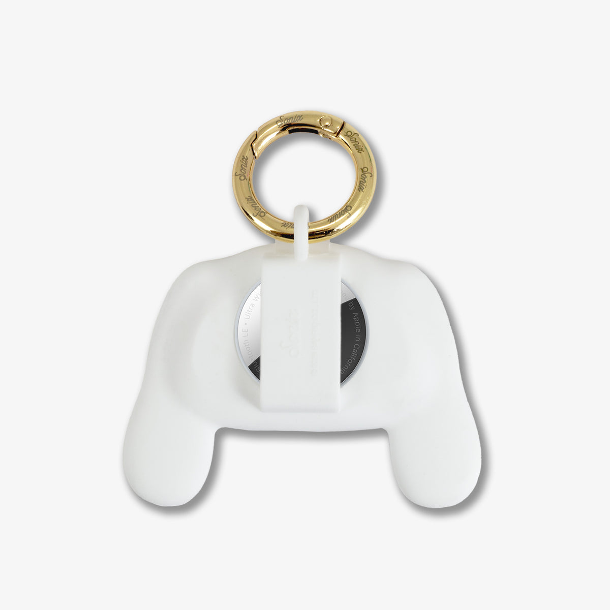 Silicone AirTag® Cover with Carabiner Keyring - Cinnamoroll™
