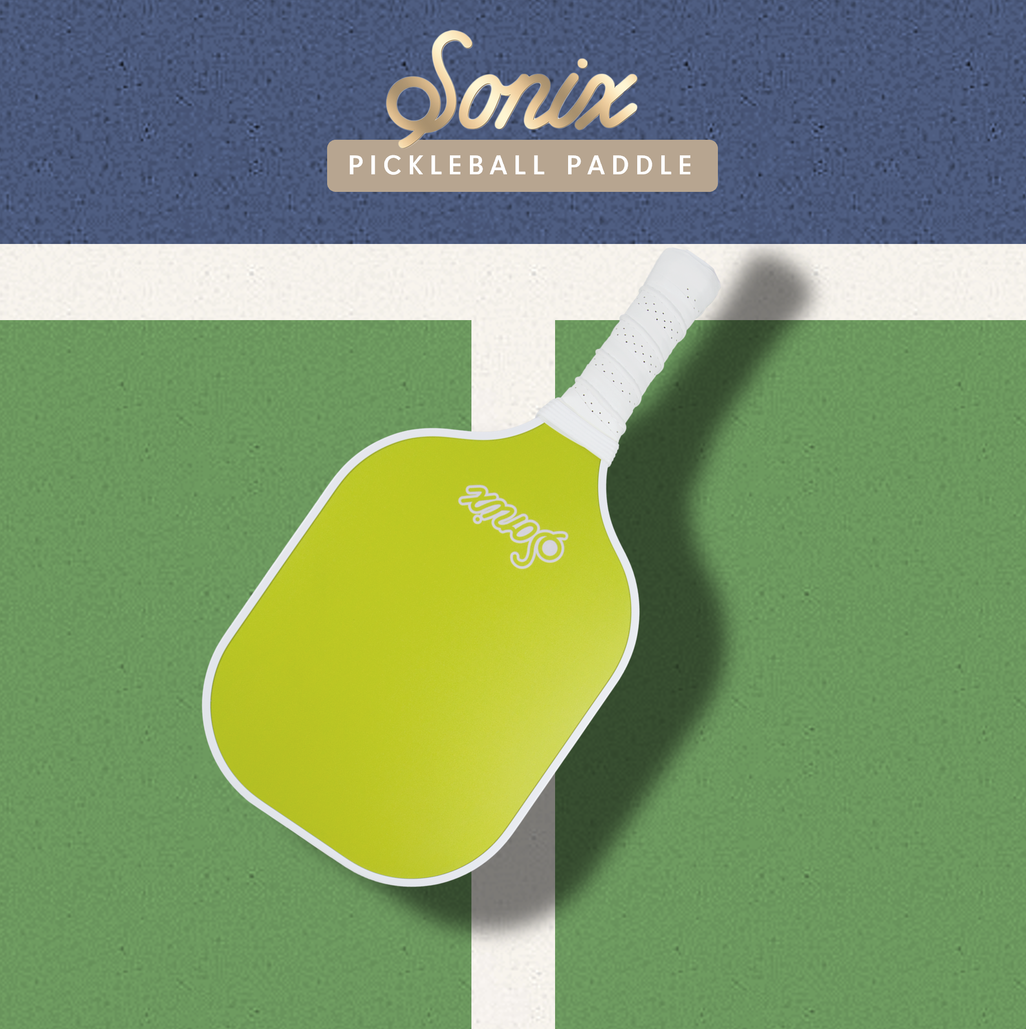 Single Pickleball Paddle - Citrine