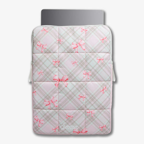 Puffy Laptop Sleeve - Clueless Pink