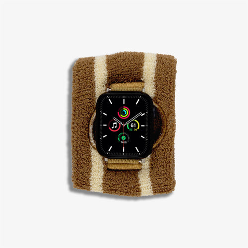 Apple Watch® Sportband - Cocoa Stripe