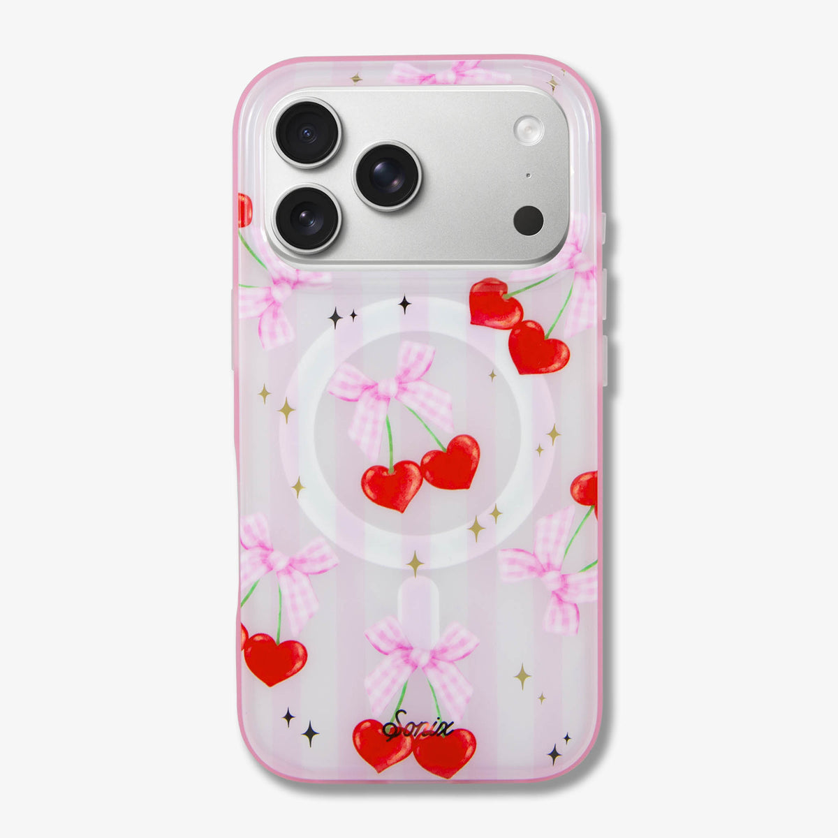 Coquette Cherries MagSafe® Compatible iPhone Case