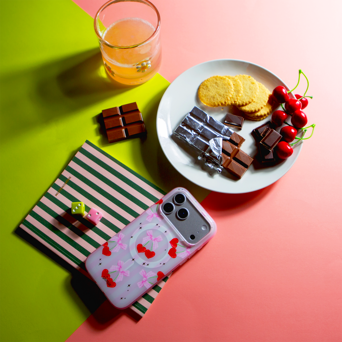 Coquette Cherries MagSafe Compatible iPhone Case Coquette Cherries MagSafe Compatible iPhone Case