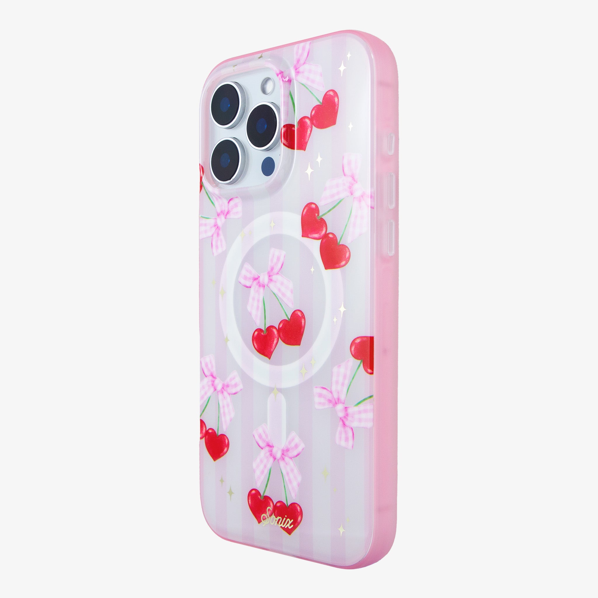 Coquette Cherries MagSafe® Compatible iPhone Case