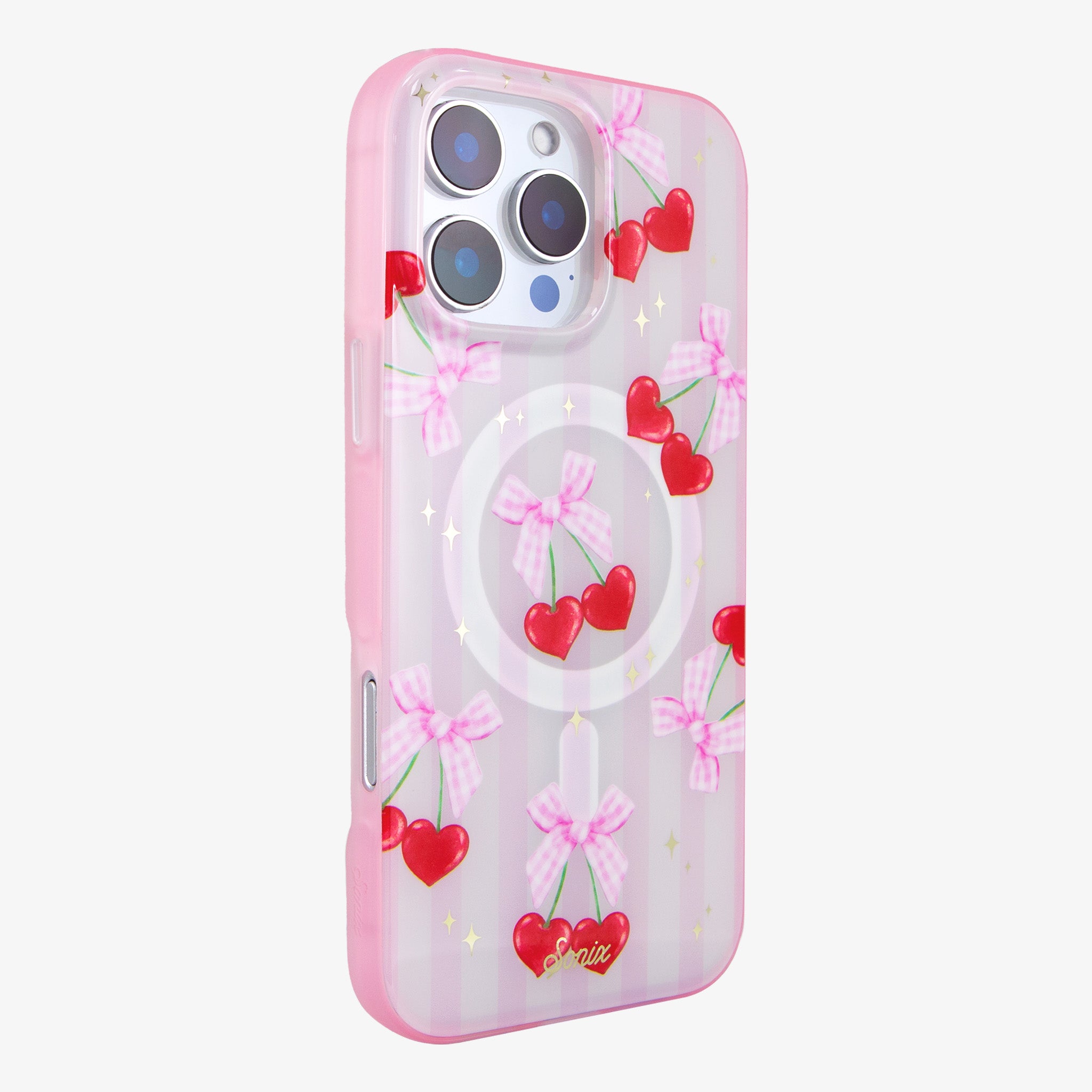 Coquette Cherries MagSafe® Compatible iPhone Case