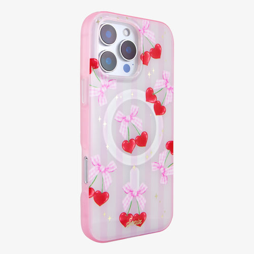 Coquette Cherries MagSafe® Compatible iPhone Case