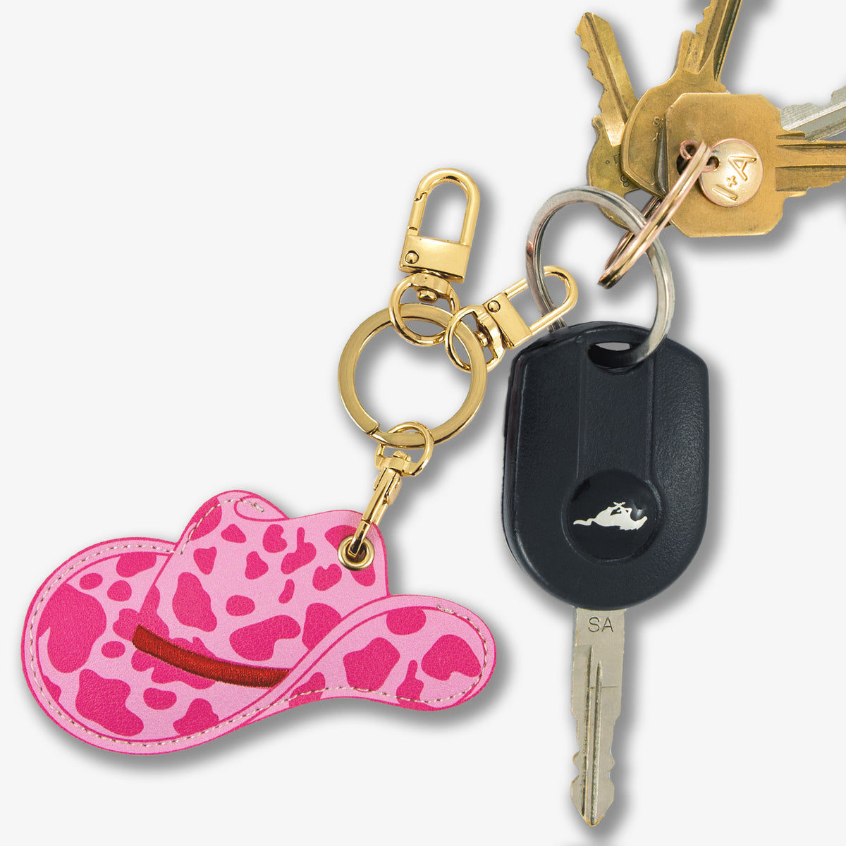 AirTag® Keychain - Cowgirl