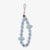 Beaded Phone Charm - Daydream Blue