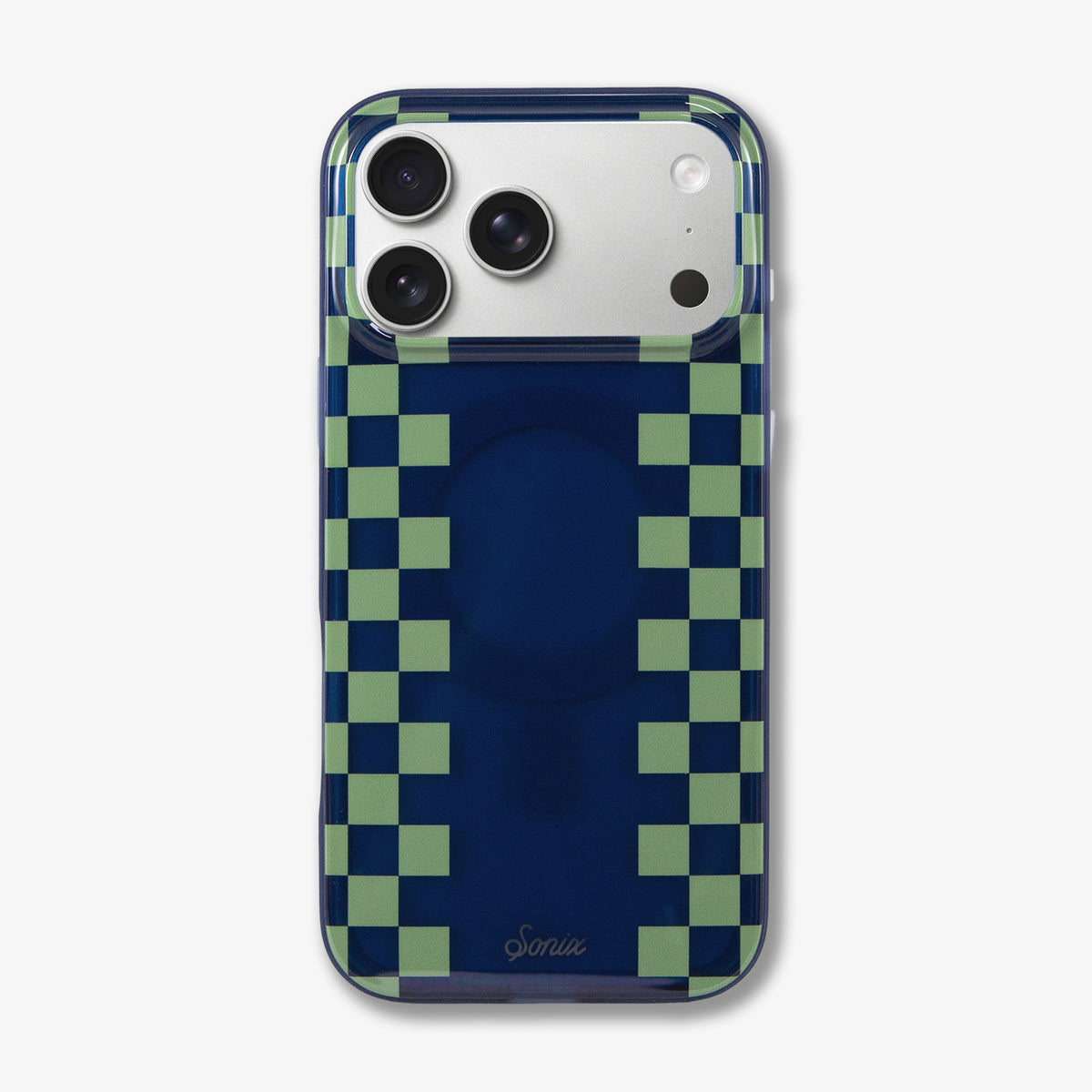 Diner Check Midnight / Sage MagSafe® Compatible iPhone Case