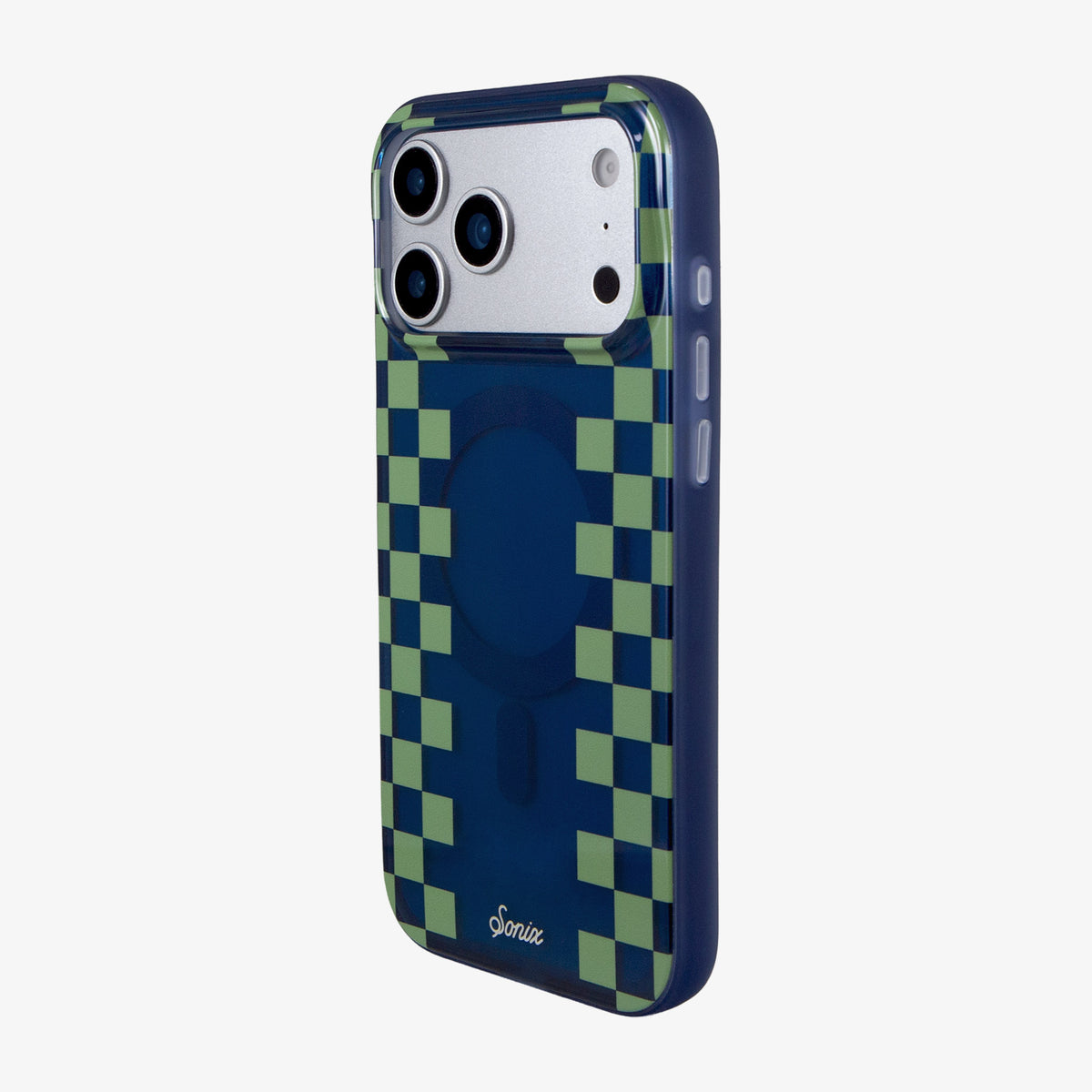 Diner Check Midnight / Sage MagSafe® Compatible iPhone Case